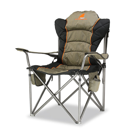 OZTENT camping chair for touring, campsite comfort and outdoor living
