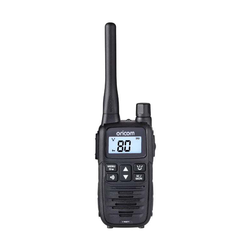 ORICOM UHF1400-1 Handheld 1 Watt UHF CB Radio