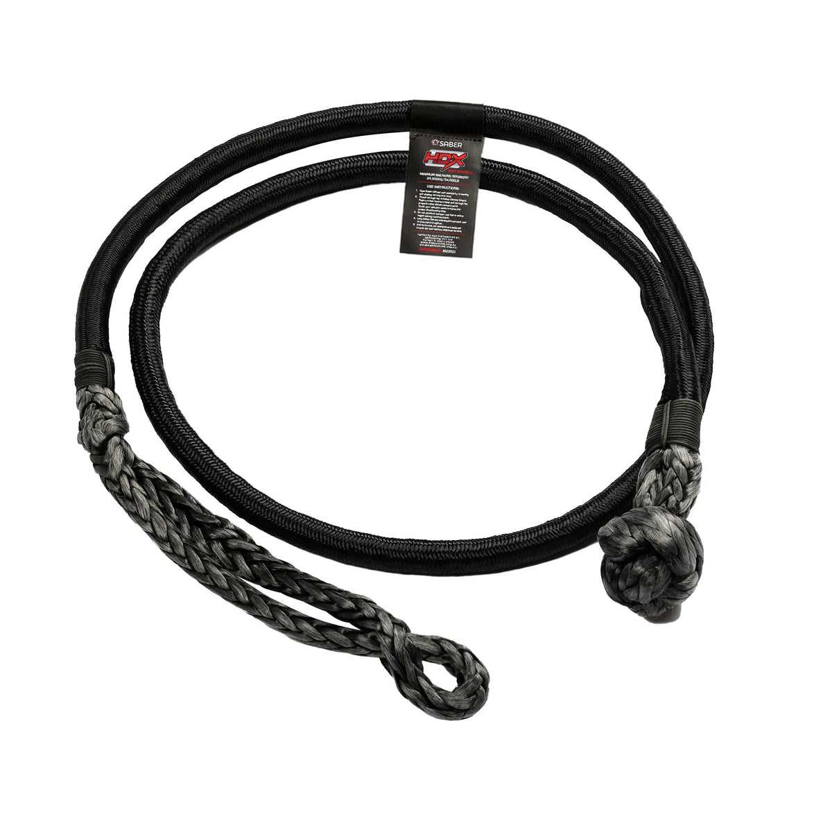 SaberPro HDX Soft Shackle with Technora Binding - 24,500kg - Long - product image