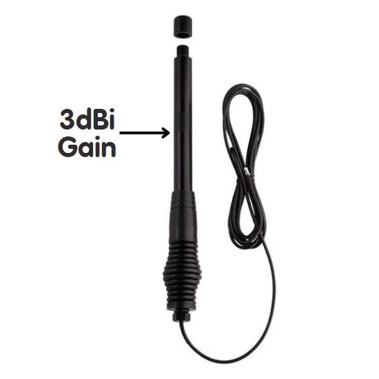 ORICOM - ANU1200 2-in-1 All-Terrain UHF CB Antenna for low/high gain (3dbi/6.5dbi)