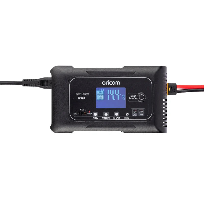 ORICOM - BC200 20Amp Battery Charger and Maintainer