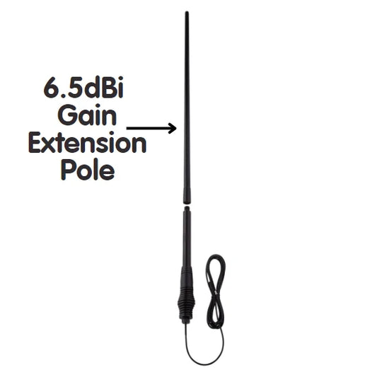 ORICOM - ANU1200 2-in-1 All-Terrain UHF CB Antenna for low/high gain (3dbi/6.5dbi)