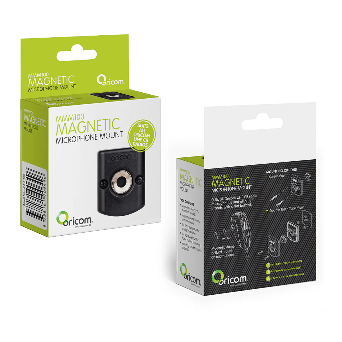 ORICOM - MMM100 Magnetic Microphone Mounting Bracket