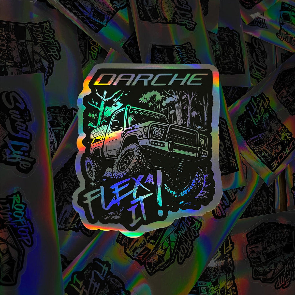 Darche Holographic Sticker Set
