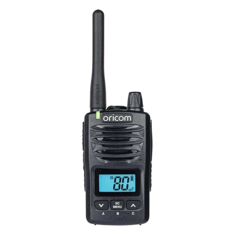 ORICOM - DTX600 Waterproof IP67 5 Watt Handheld UHF CB Radio (Black)