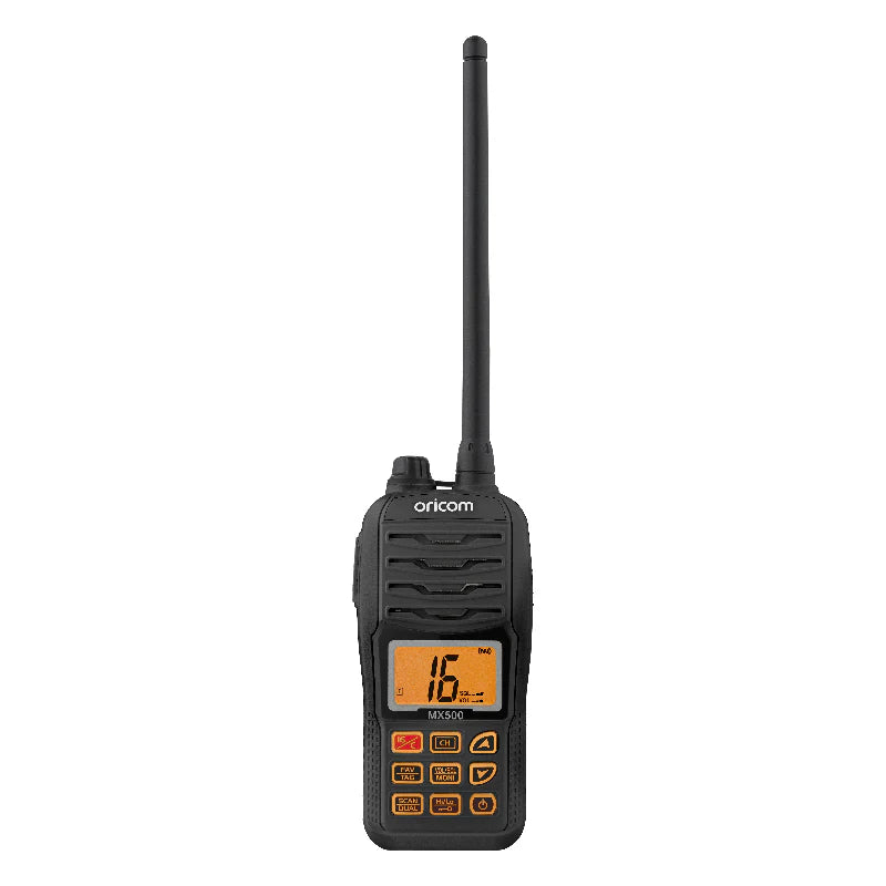 ORICOM - MX500 5 Watt VHF Marine Radio (Black)