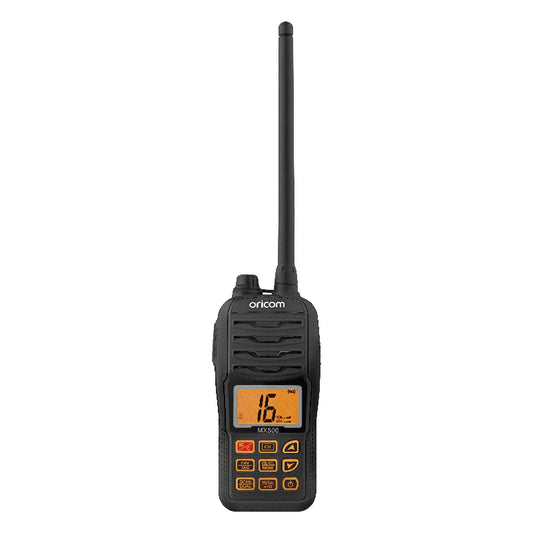 ORICOM - MX500 5 Watt VHF Marine Radio (Black)