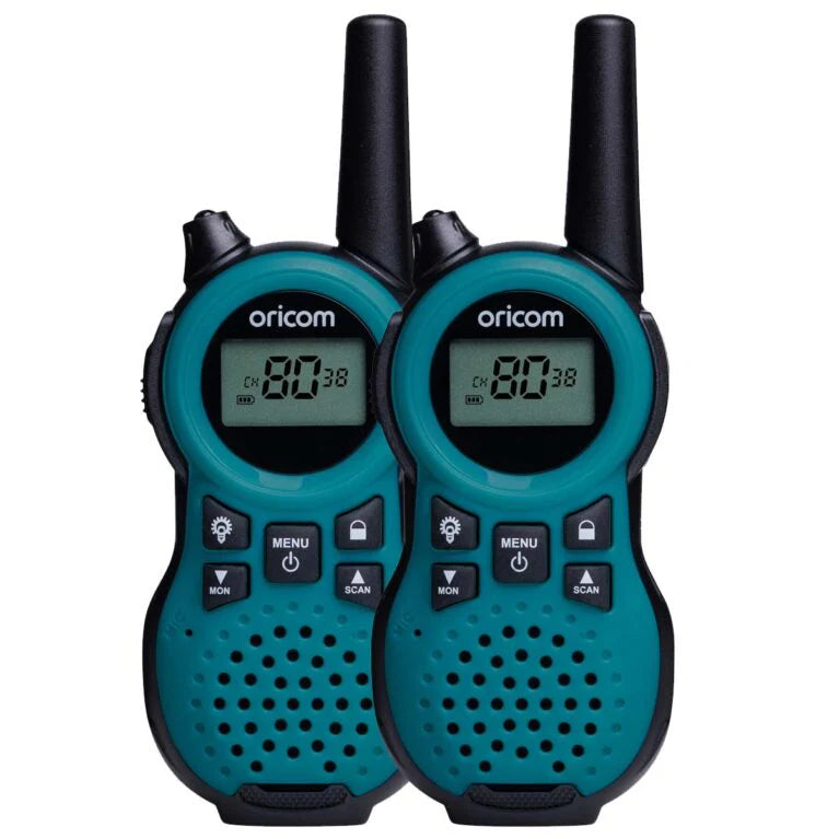 ORICOM - PMR795BL Handheld UHF CB Radio Twin Pack