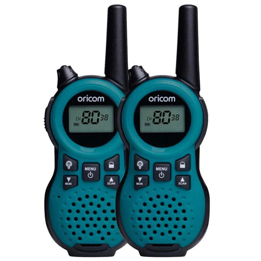 ORICOM - PMR795BL Handheld UHF CB Radio Twin Pack