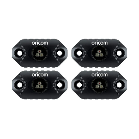 ORICOM - RKLBT4RGB LED Rock Light 4 Pack (RGB)