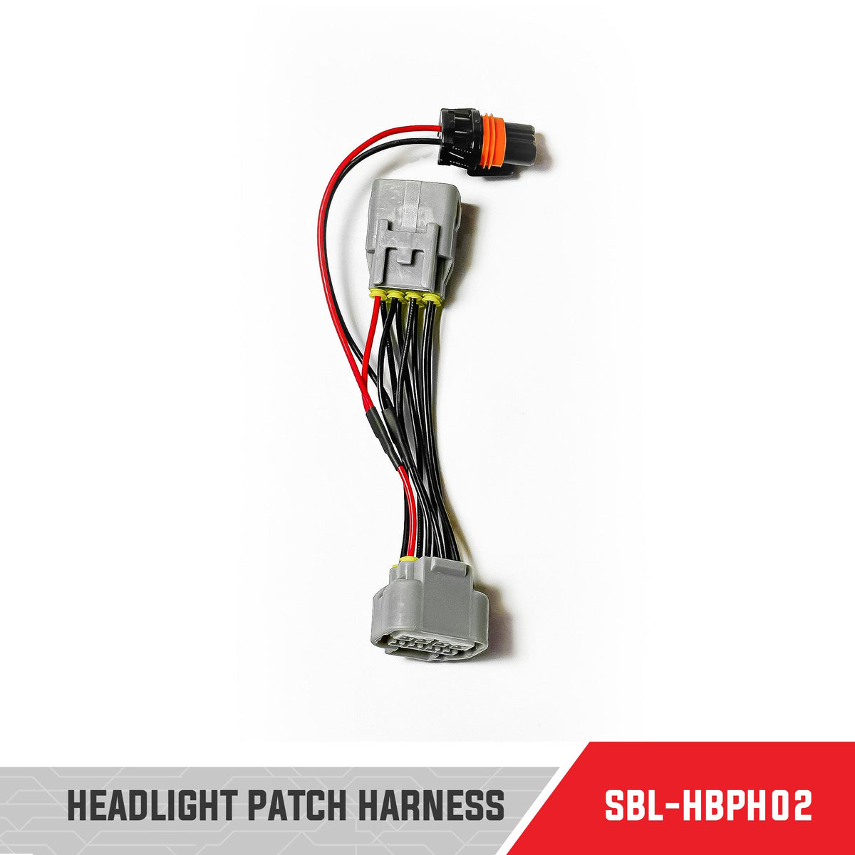 Saber High Beam Patch Harness | Mitsubishi Triton MR | Fitted with Factory LED Headlights (8 pin) - product image