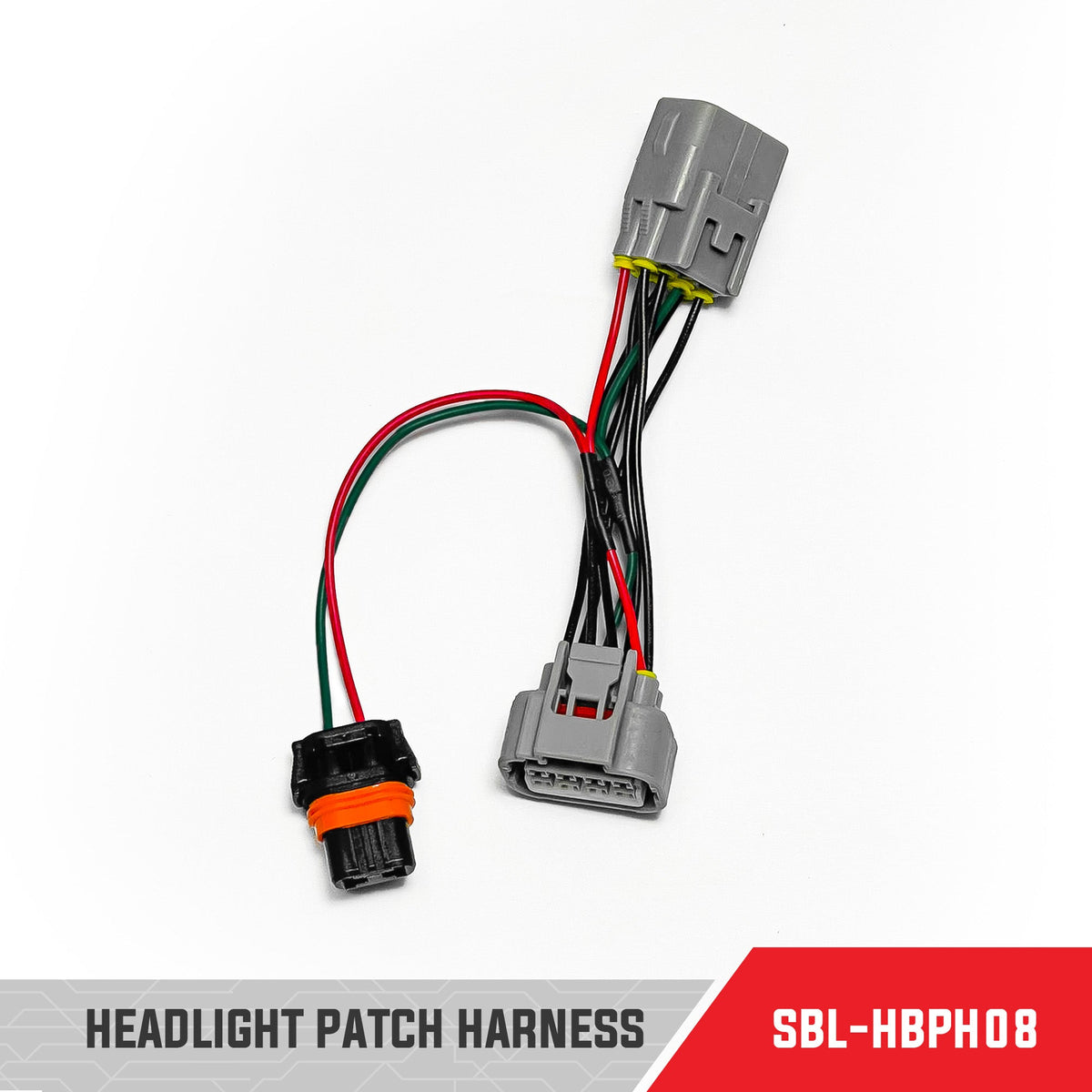 Saber High Beam Patch Harness | Mitsubishi Triton MQ | Fitted with Factory HID Headlights (8 Pins) - product image