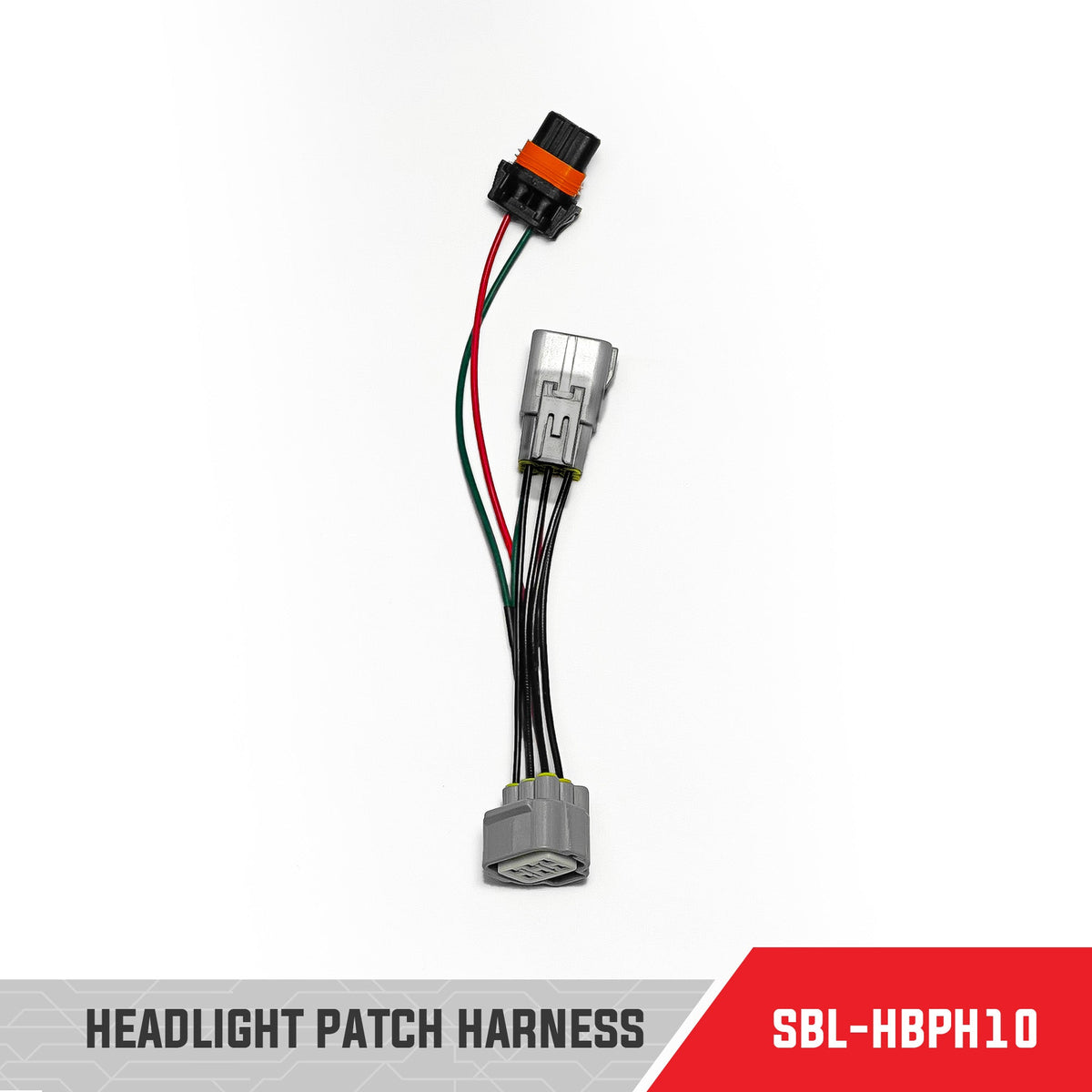 Saber High Beam Patch Harness | Isuzu DMAX 2017-8/2020 Isuzu MUX 2012-ON Fitted with Factory LED Headlights (6 Pins) - product image