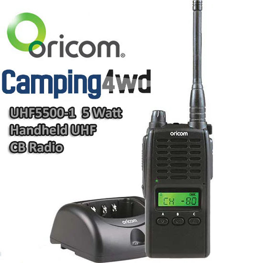 ORICOM - UHF5500-1 5 watt Handheld UHF CB Radio