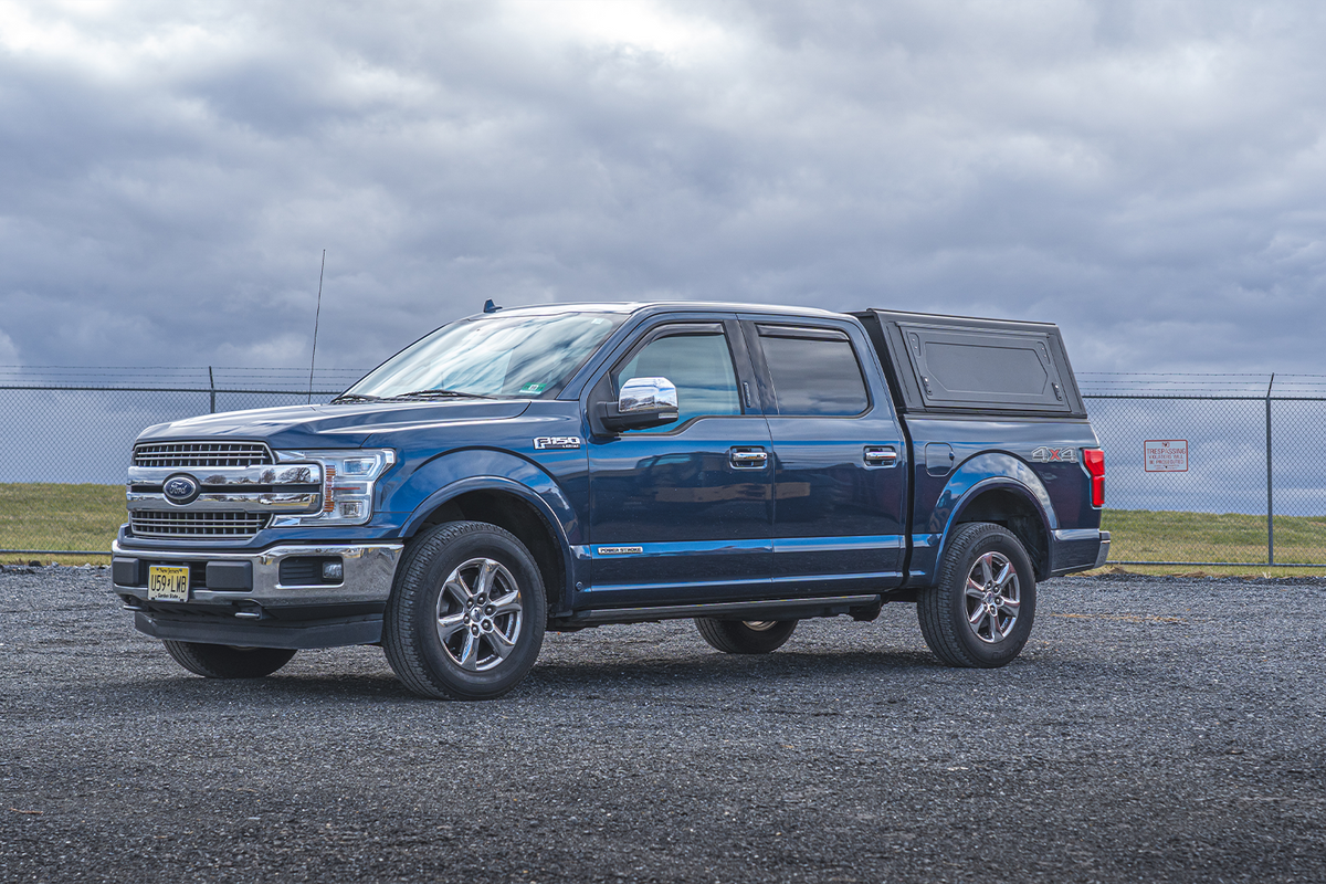 Alu-Cab Contour Canopy fitted to Ford F-150 2015–2020