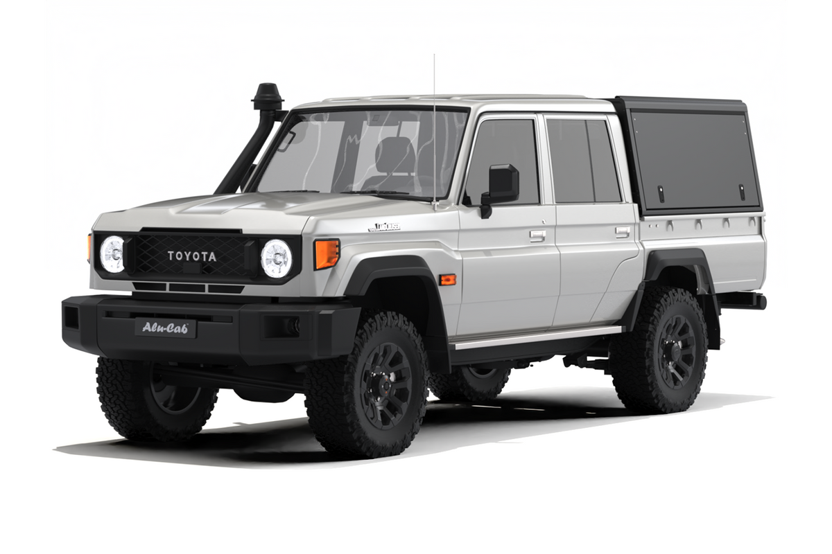 Alu-Cab Explorer canopy for Toyota LandCruiser 79 Series