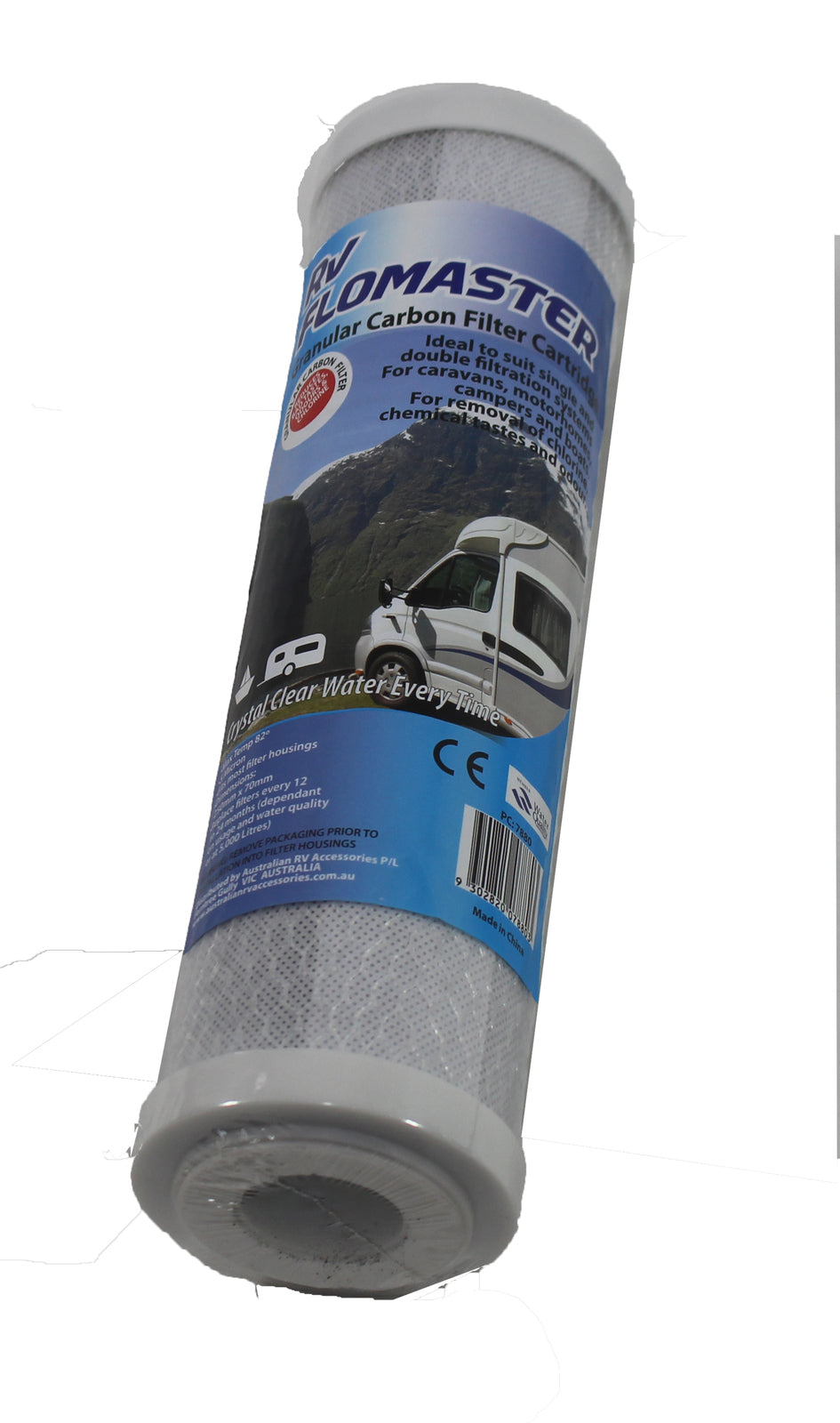 RV FLOMASTER Granular Carbon Filter Cartridge