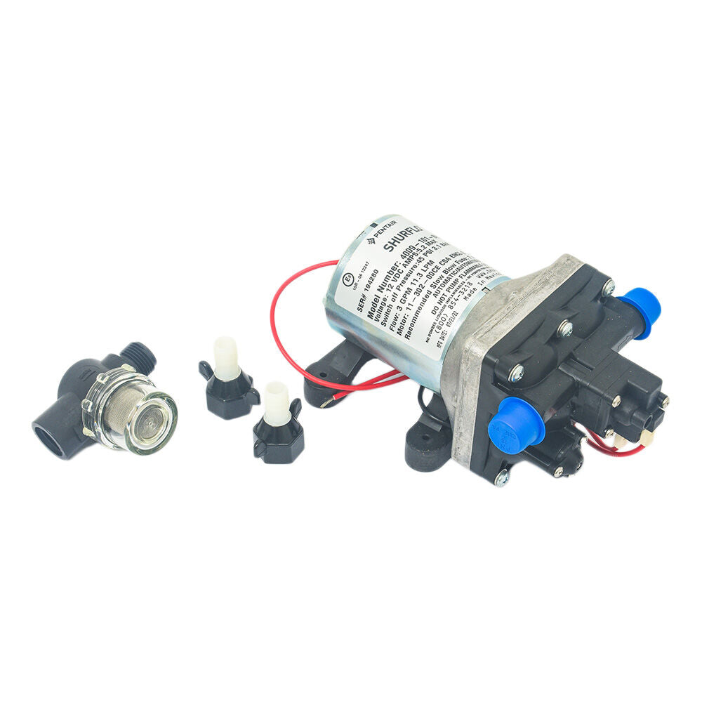 Shurflo Revolution 4009 12V 11L Water Pump Kit