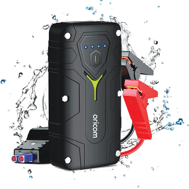 Oricom JSP1200 IP66 lithium jump starter and power bank for touring recovery