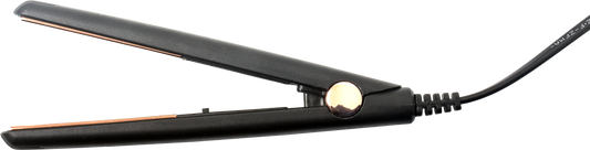 Simply Glam 12V Hair Straightener – Black Rose Gold