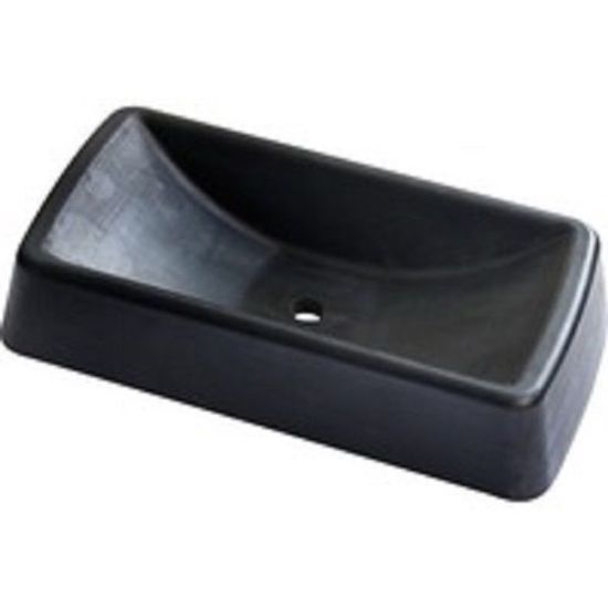 Australian RV XL Rubber Jockey Wheel Receiver 10in