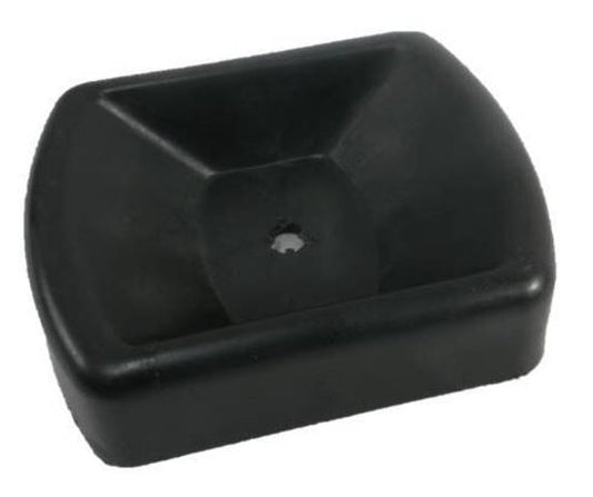 Australian RV Rubber Jockey Wheel Receiver 6in