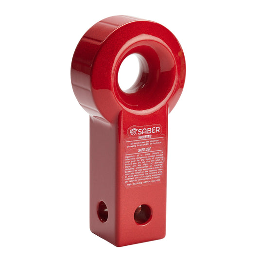 Saber Aluminium Recovery Hitch - Prismatic Red - product image