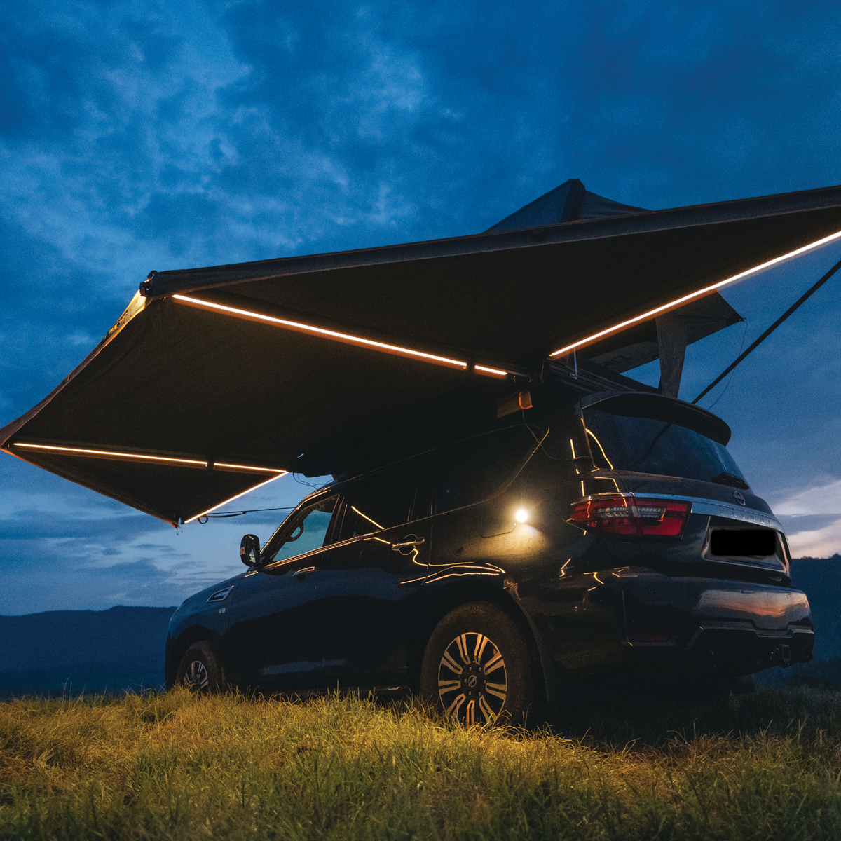 180 Freestanding Led Awning