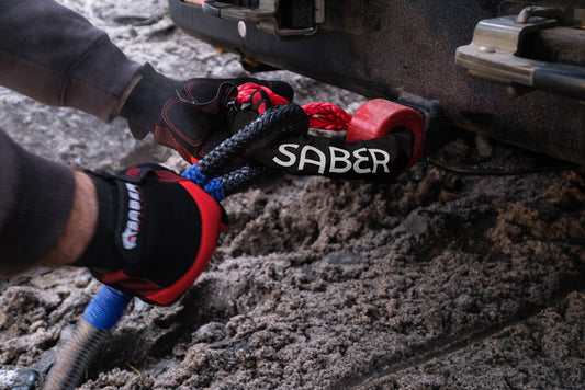 Saber Recovery Rear Hitch Polished Aluminium & Soft Shackle Bundle - 14K - image 2