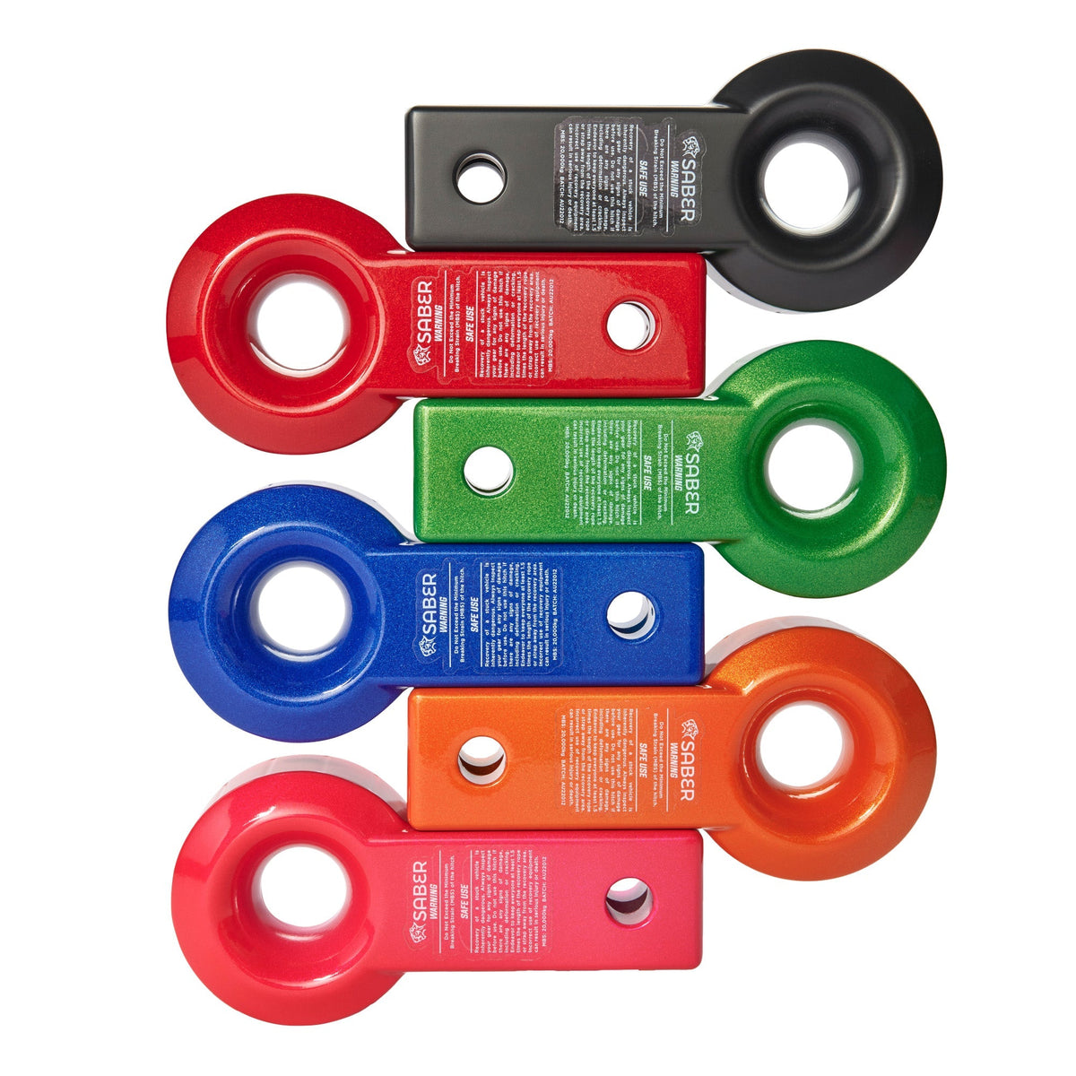 Saber Aluminium Recovery Hitch - Prismatic Red - image 4