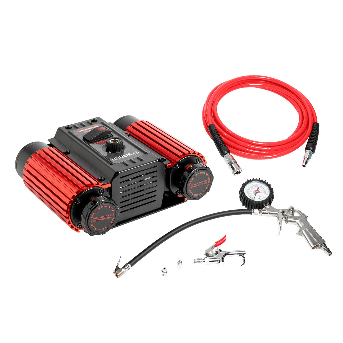 Saber Select Series Twin Air Compressor & Inflation Kit - product image