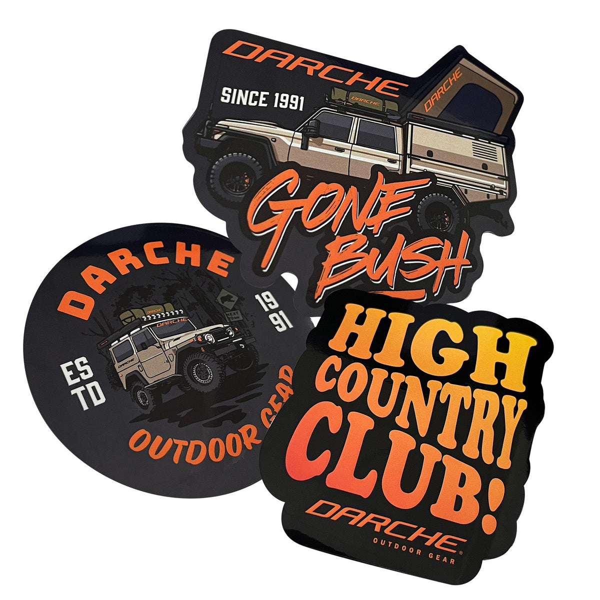 DARCHE GRAPHIC STICKER SET