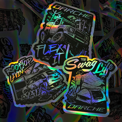 Darche Holographic Sticker Set