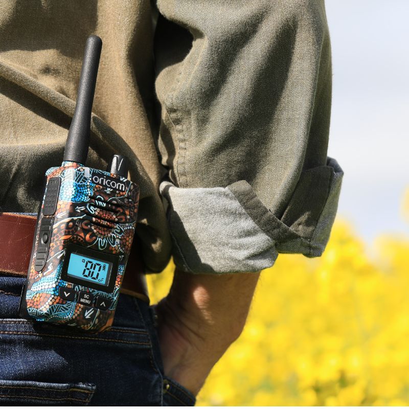 ORICOM DTX600WA Walkabout IP67 5W handheld UHF CB radio