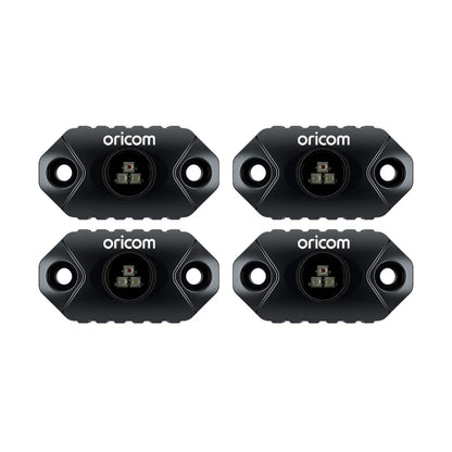 ORICOM - RKLBT4RGB LED Rock Light 4 Pack (RGB)