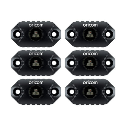 ORICOM - RKLBT6RGB LED Rock Light 6 Pack (RGB)