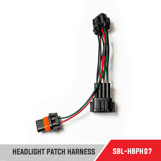 Saber High Beam Patch Harness | Nissan Navara NP300 2014-2019  Fitted with Factory LED Headlights  (8 Pins) - product image