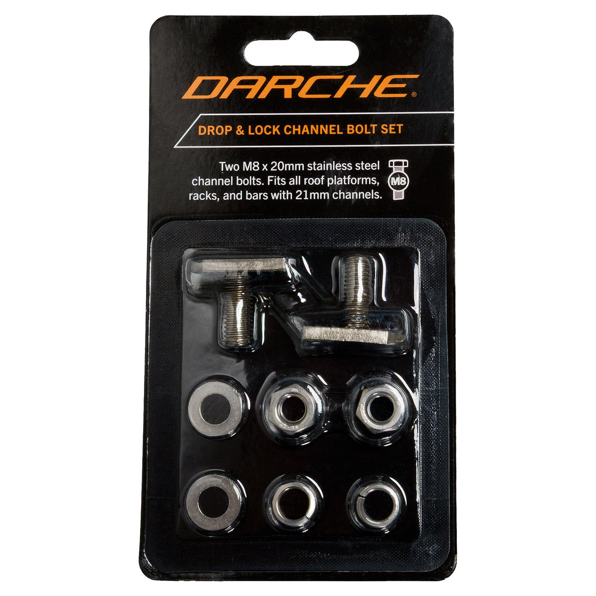 Drop Lock Channel Bolt Set