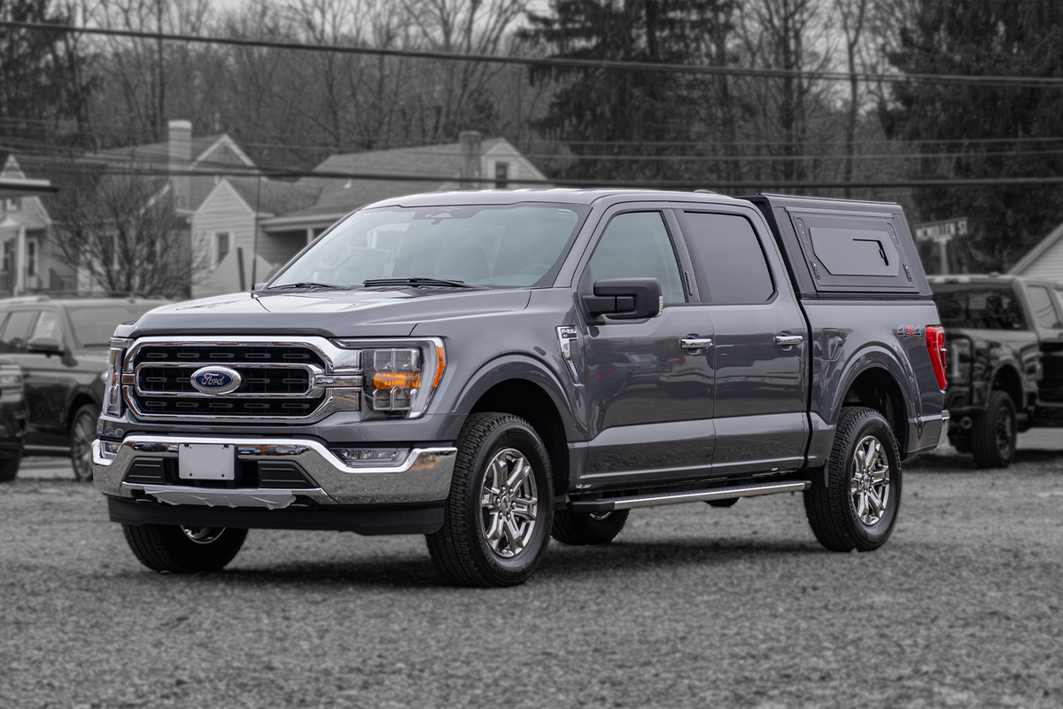 Alu-Cab Contour Canopy fitted to Ford F-150 2021+