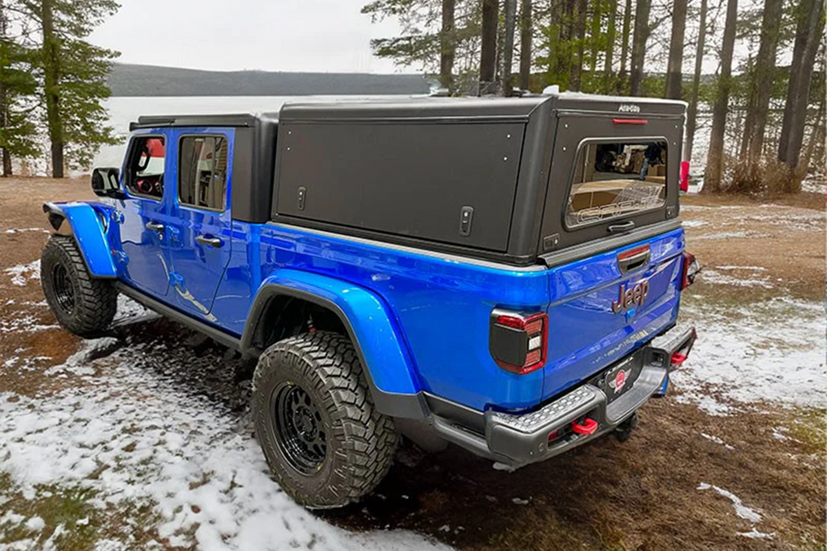 Alu-Cab Explorer canopy for Jeep Gladiator