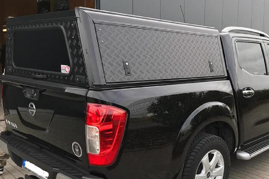 Alu-Cab Explorer canopy for Nissan Navara D40