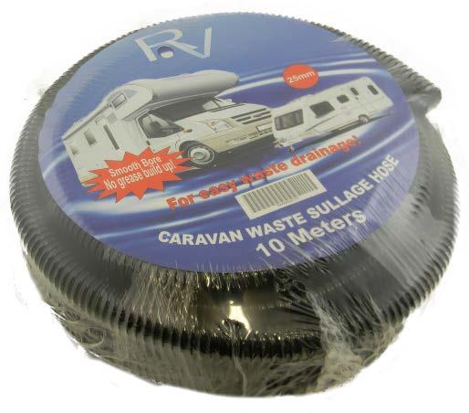 Australian RV 25mm Fluted Sullage Hose – 10m