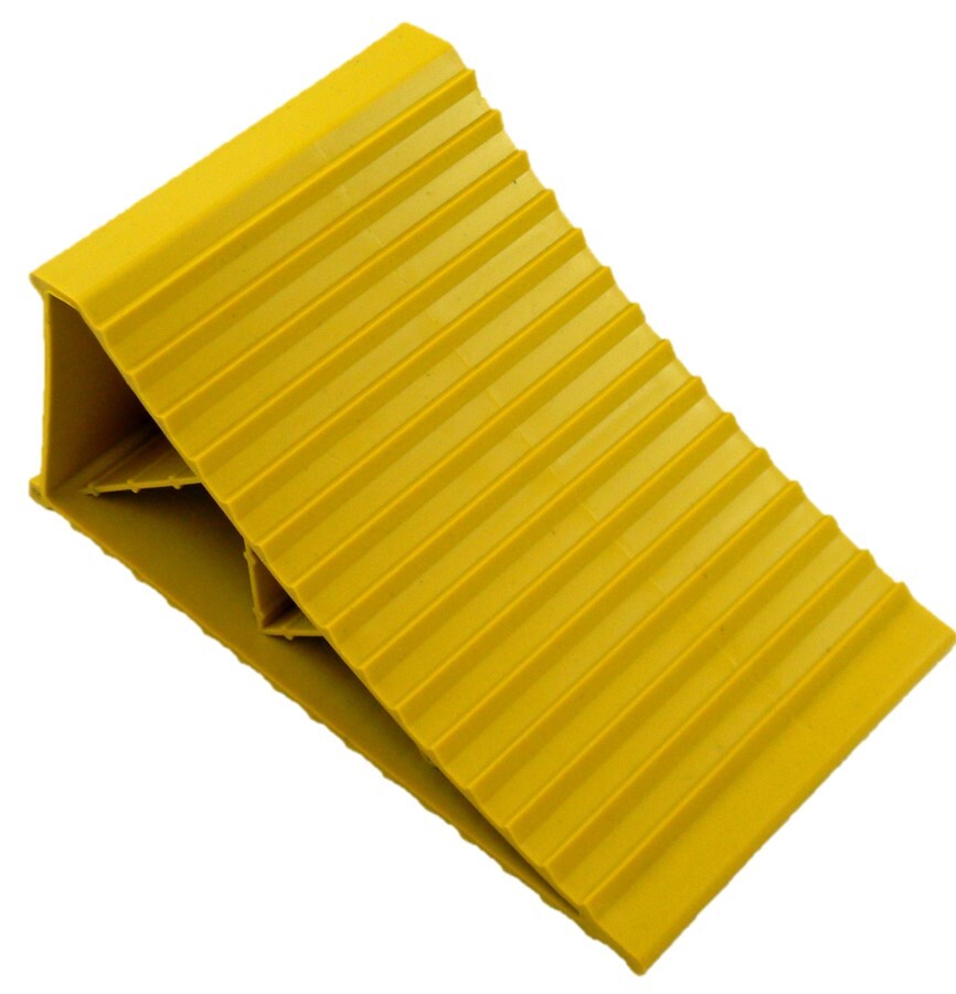 Australian RV large yellow wheel chock SKU 0069