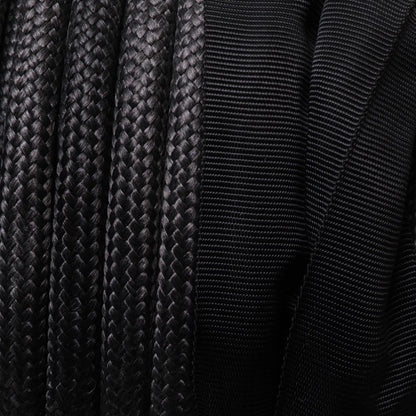 Saber Double Braided Winch Rope - 8K - 30M - Black - image 2