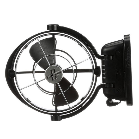 Caframo Sirocco II 12/24V Cabin Fan – Black
