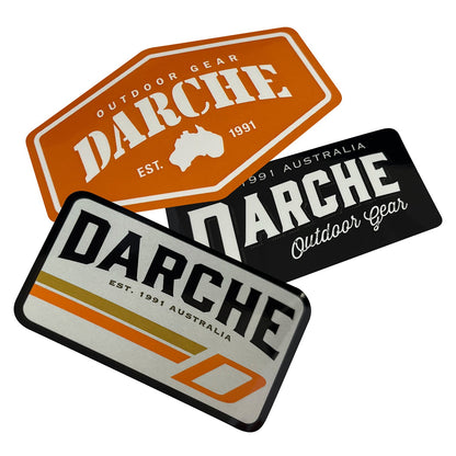 Darche Heritage sticker set three pack