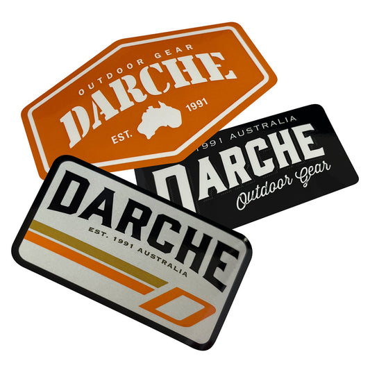 Darche Heritage sticker set three pack