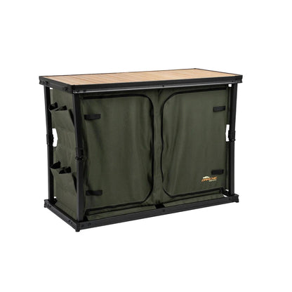 Darche Eco bamboo twin camp cupboard