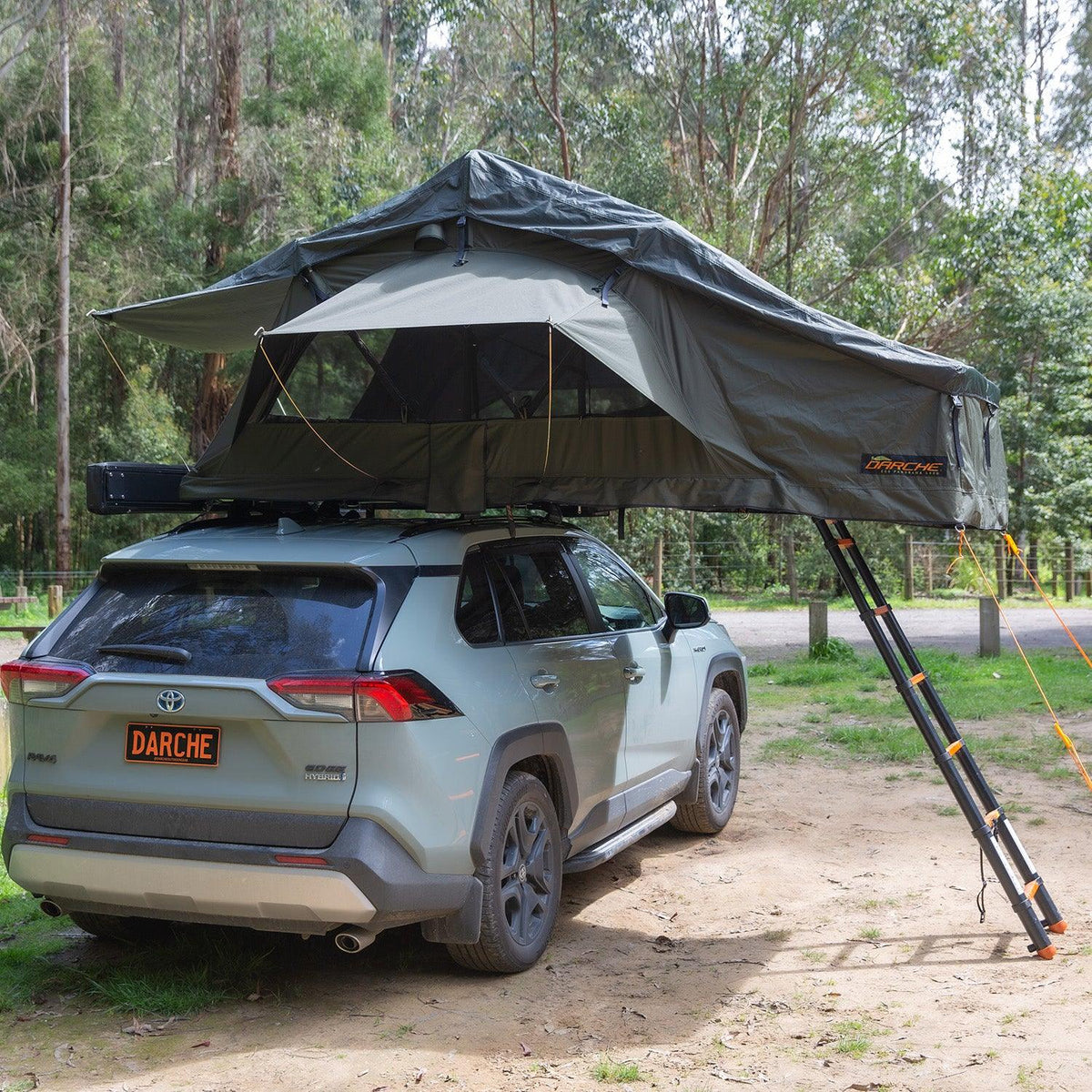 Darche Eco Panorama 1400 roof top tent open