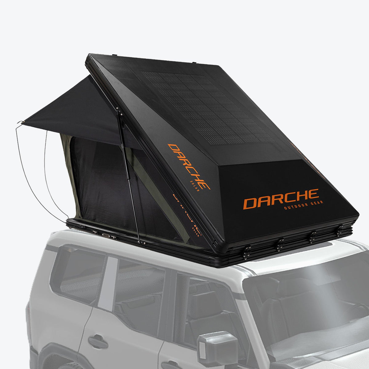 Darche Solar roof top tent with integrated panel